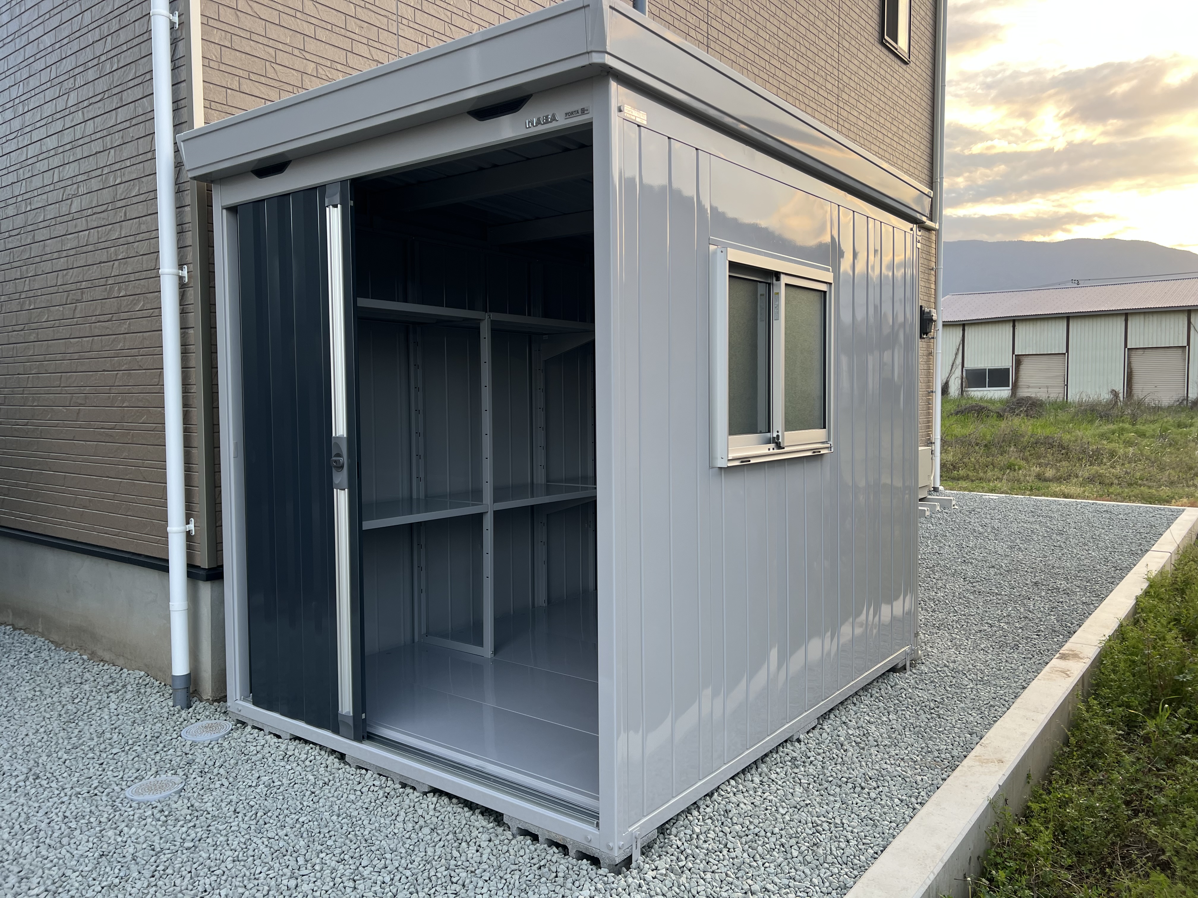 物置もデザインと機能性を両立させる時代。